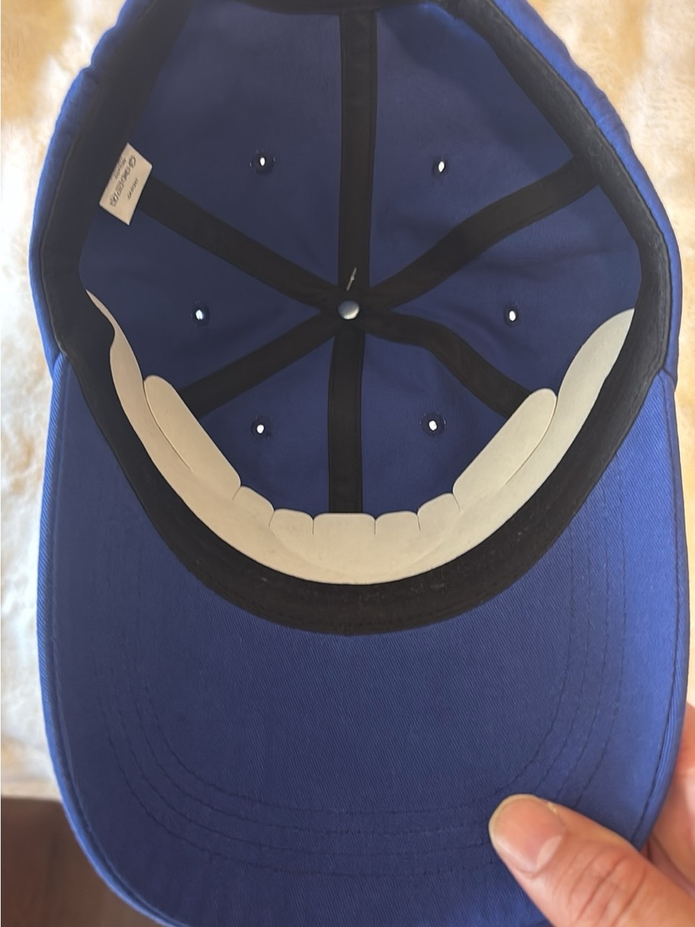 Navy 'Royal Racers' Embroidered Cap - Picture 6 of 6